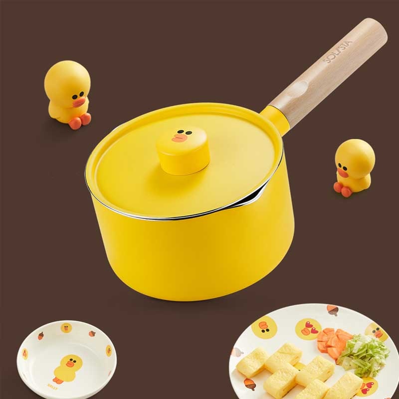 Mini Cartoon Non-Stick Cooking Pots - Image 2