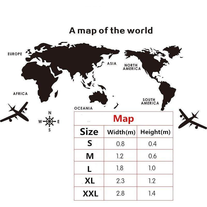 A Map Of the World Wall Art Decoration - Image 8