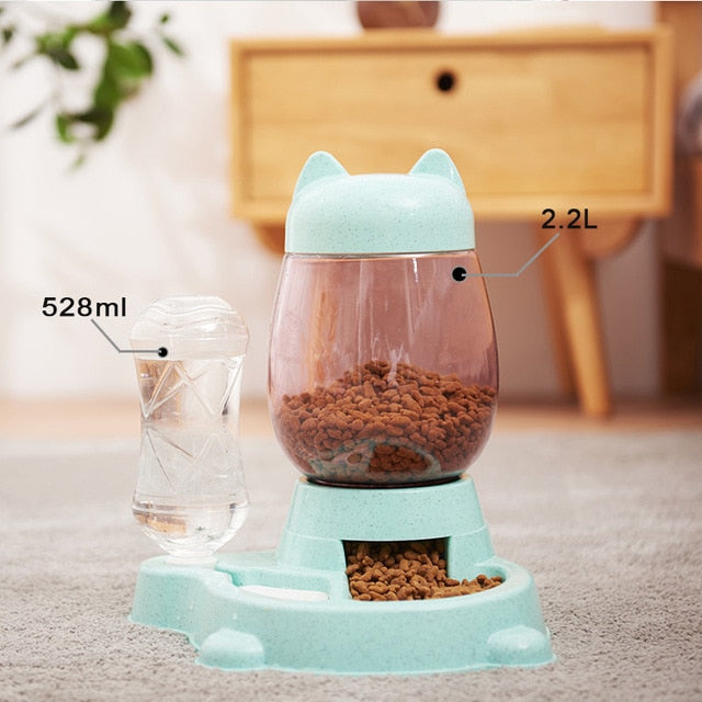 2in1 Automatic Creative Pet Dispenser - Image 3