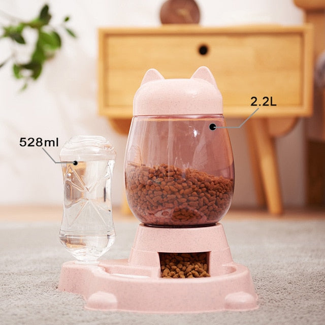 2in1 Automatic Creative Pet Dispenser - Image 5