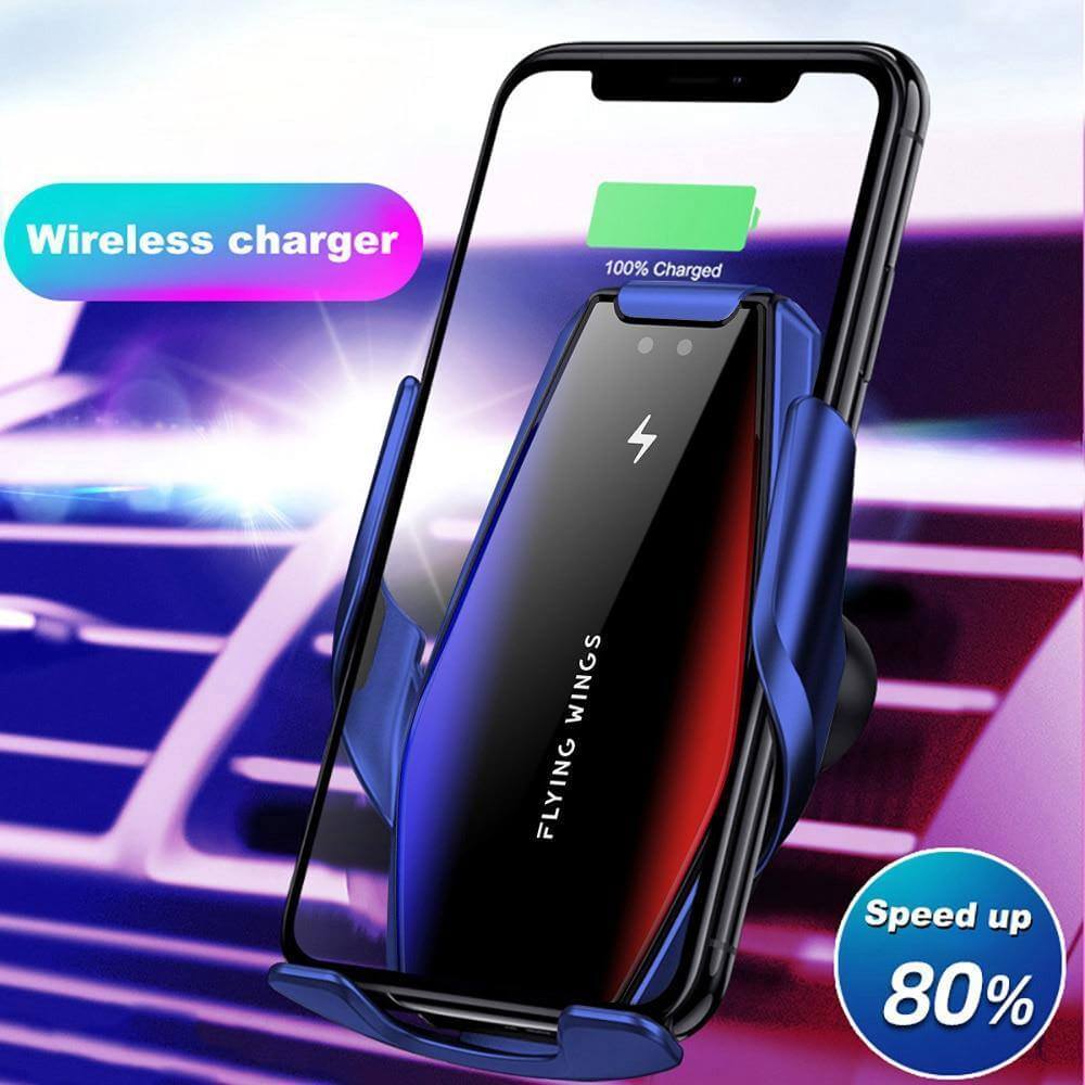 Automatic Clamping Fast Wireless Car Charger - MaviGadget