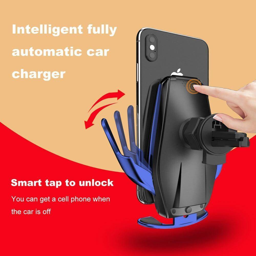 Automatic Clamping Fast Wireless Car Charger