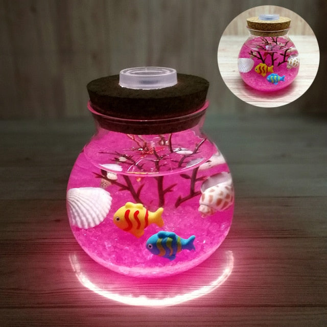 Novelty LED Mini Fish Ocean Night Lamp