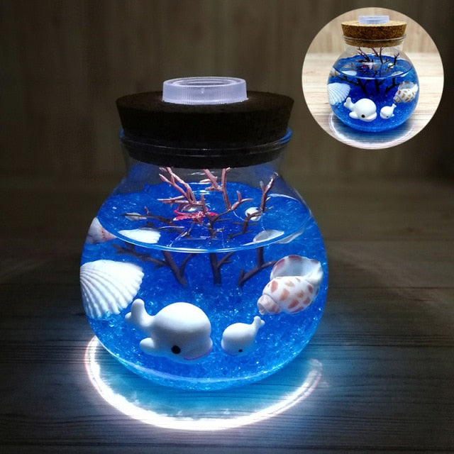 Novelty LED Mini Fish Ocean Night Lamp