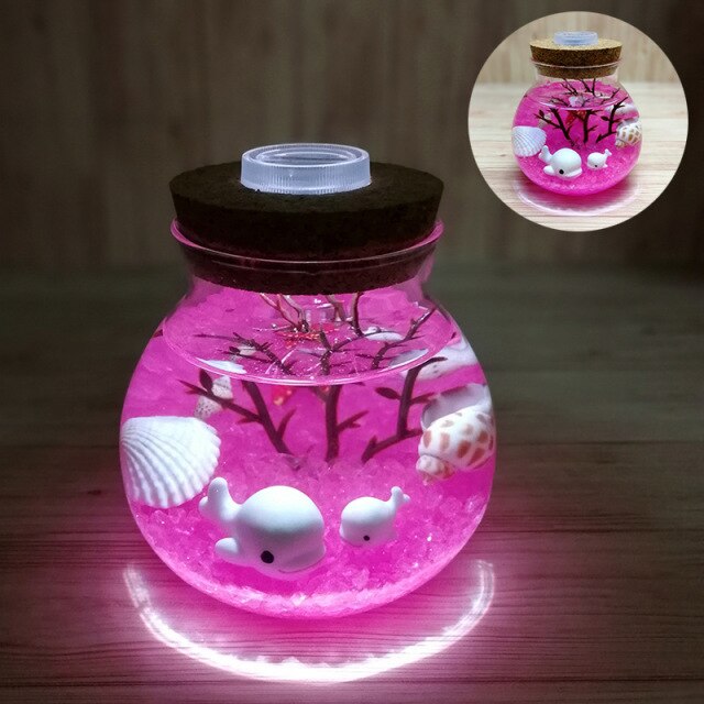 Novelty LED Mini Fish Ocean Night Lamp