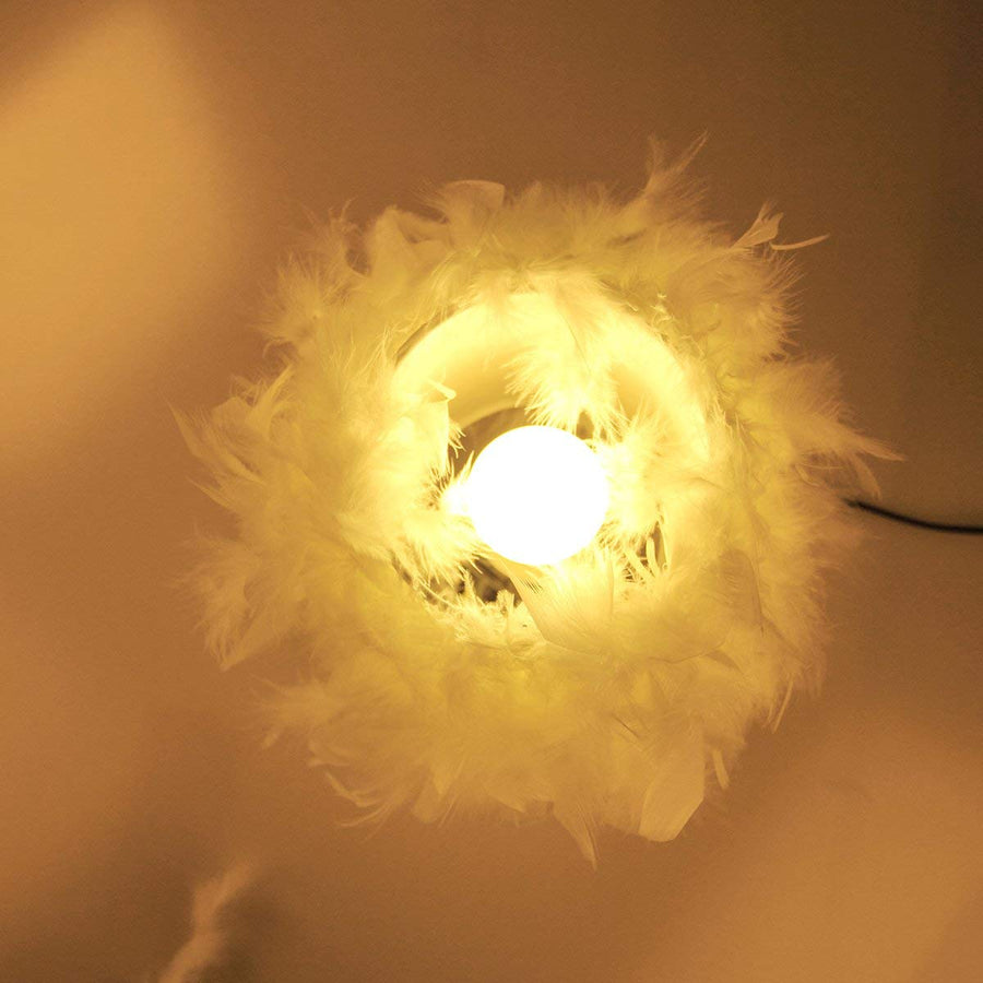 Creative Feather Crystal Table Lamp - Image 2