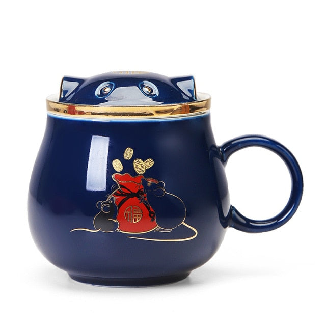 Japanese Ceramic Tea Infuser Cups - Image 5