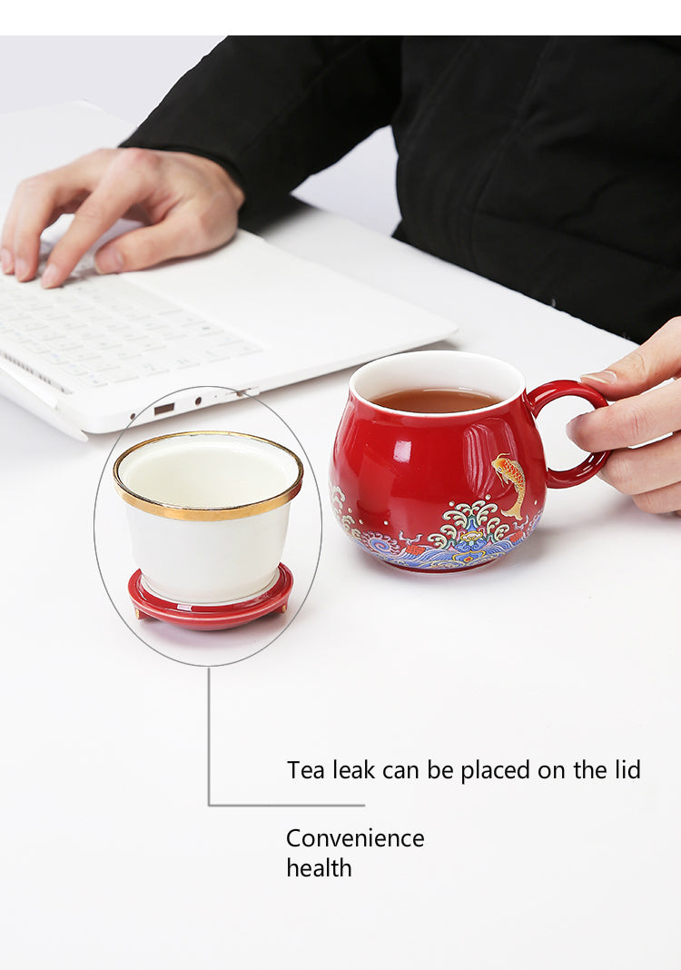 Japanese Ceramic Tea Infuser Cups - Image 12