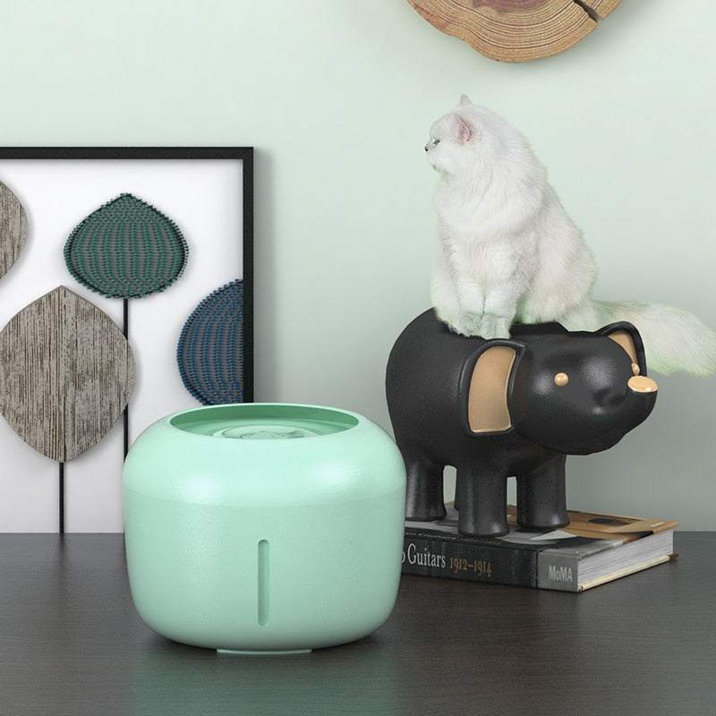 Mini Cat Fountain Electric Water Dispenser - Image 3