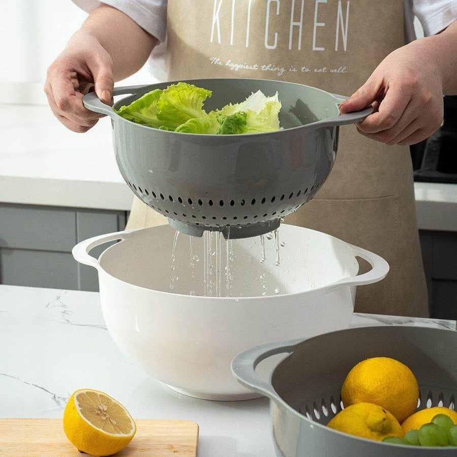 Multifunctional Five-Piece Drainer Kitchen Tool - Image 5