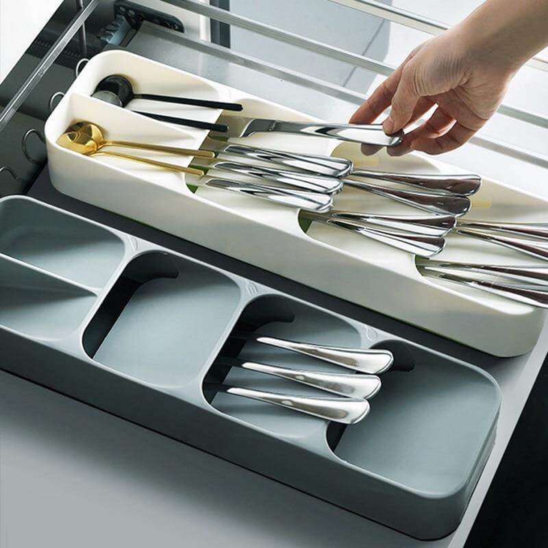 Hidden Multilayer Silverware Organizer - Image 0
