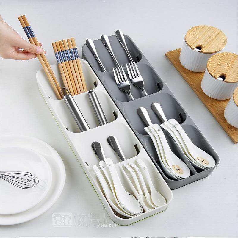 Hidden Multilayer Silverware Organizer - Image 5