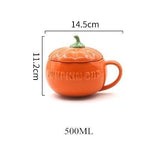 Creative Ceramic Pumpkin Mug Cup