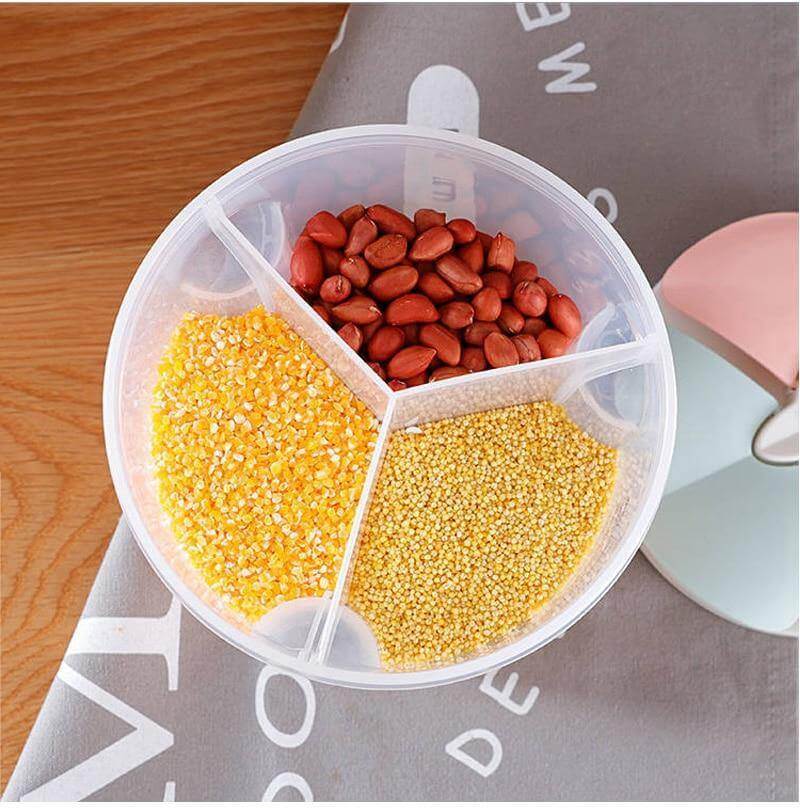 Kitchen Transparent Flower Sealed Storage Tank - Image 11