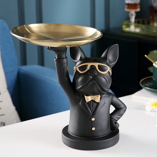Nordic Fancy Bulldog Storage Tray Home Decor - Image 5