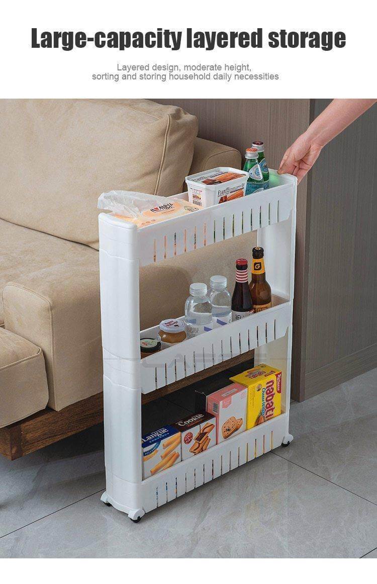 Wheeled Mobile Tiny Storage Shelf - Image 11