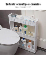 Wheeled Mobile Tiny Storage Shelf - MaviGadget