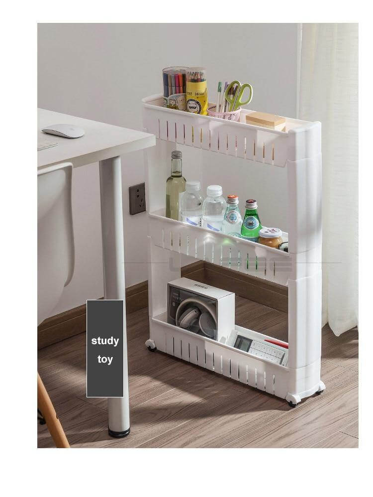 Wheeled Mobile Tiny Storage Shelf - Image 2