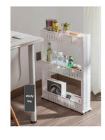 Wheeled Mobile Tiny Storage Shelf - MaviGadget