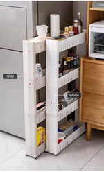 Wheeled Mobile Tiny Storage Shelf - MaviGadget