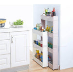 Wheeled Mobile Tiny Storage Shelf - MaviGadget