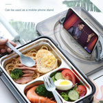 Stainless Steel Portable Lunch Box - MaviGadget