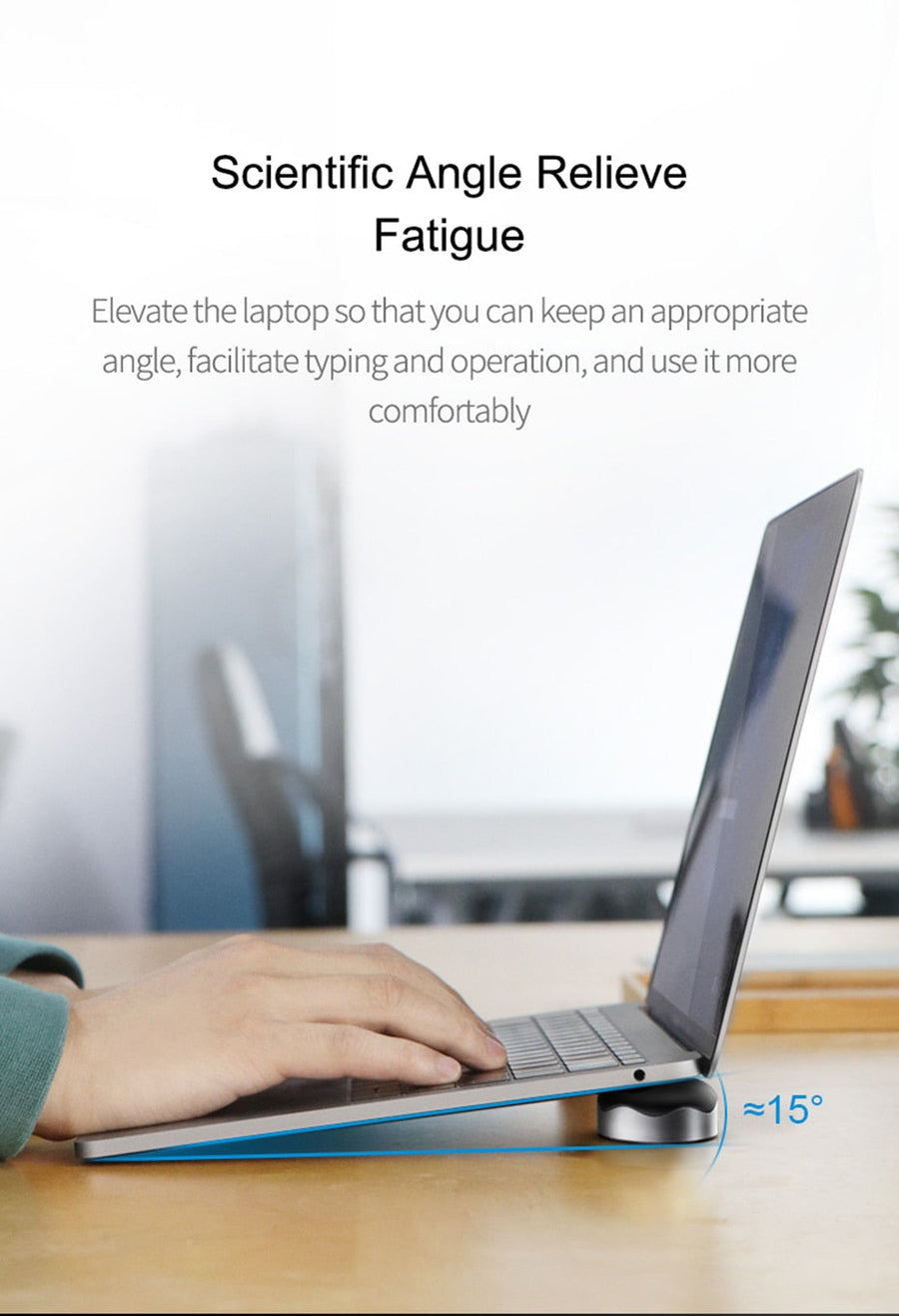 Portable Magnetic Laptop Cooler Stand - Image 4