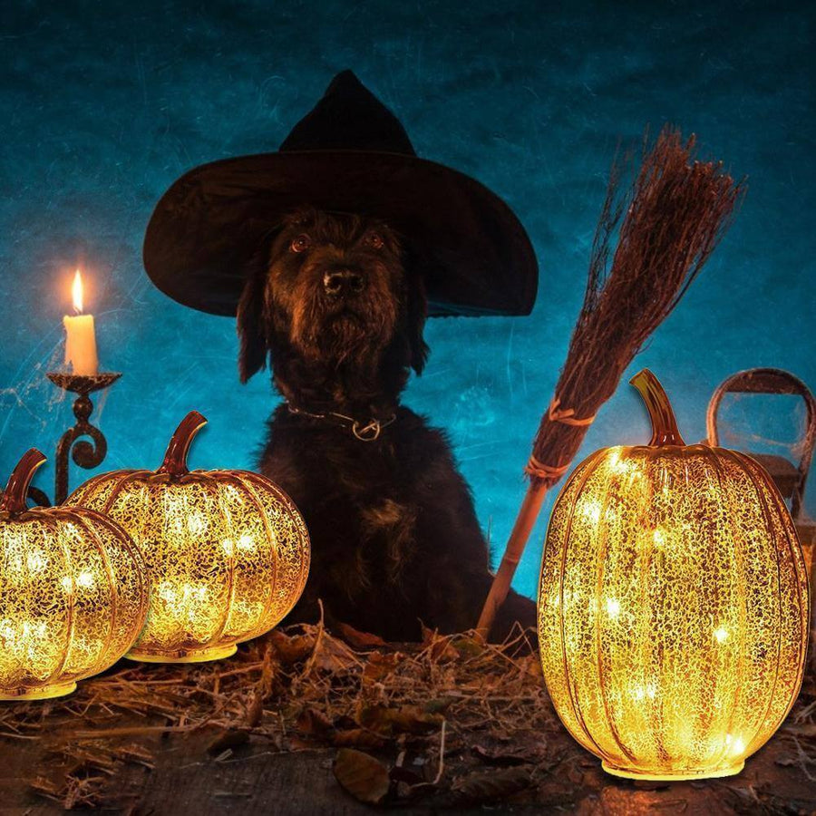 Pumpkin Luminous Halloween Decorative Lamp - Image 1
