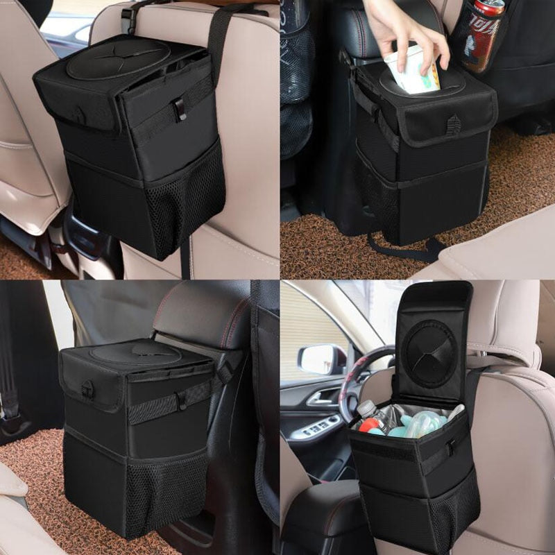 Portable Waterproof Car Trash Can