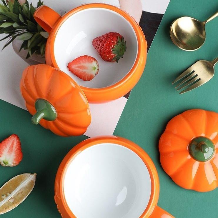 Creative Ceramic Pumpkin Mug Cup