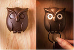 Cute Night Owl Magnetic Wall Key Holder