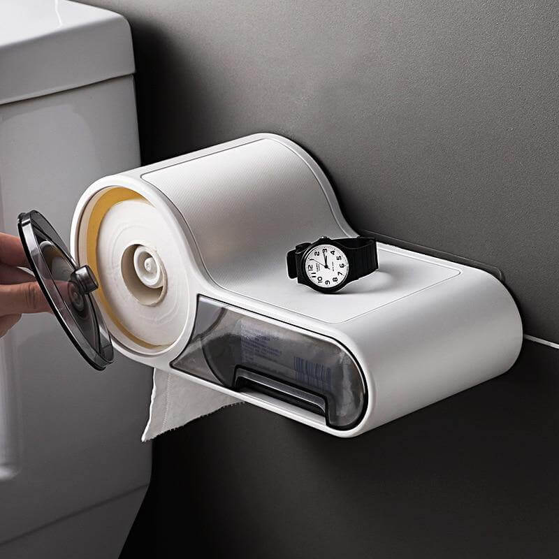 Wall Mounted Bathroom Roll Paper Holder - Image 3