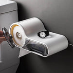 Wall Mounted Bathroom Roll Paper Holder