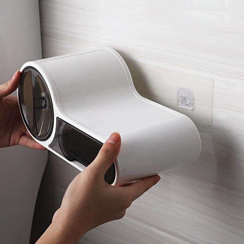 Wall Mounted Bathroom Roll Paper Holder - Image 8