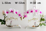 Artificial Butterfly Orchid Flowers Set