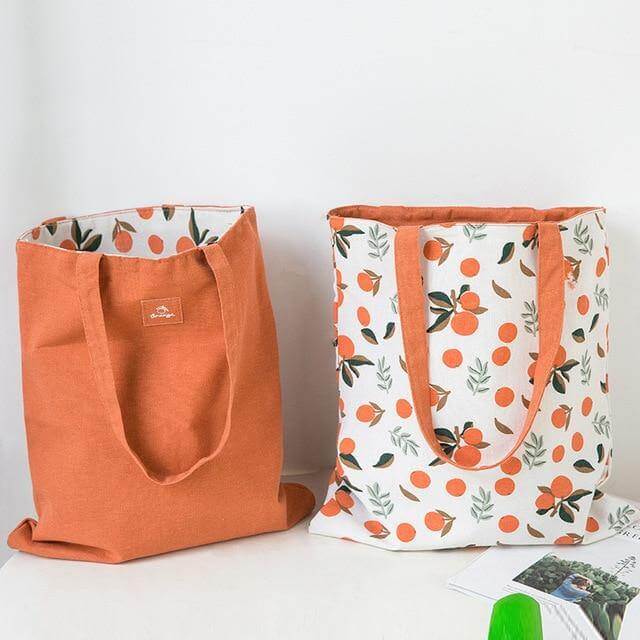 Stylish Double Sided Clementine Hand Bag - Image 10