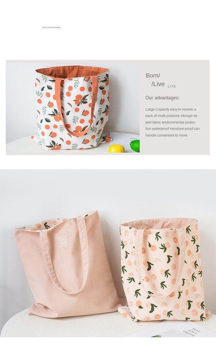 Stylish Double Sided Clementine Hand Bag - Image 12