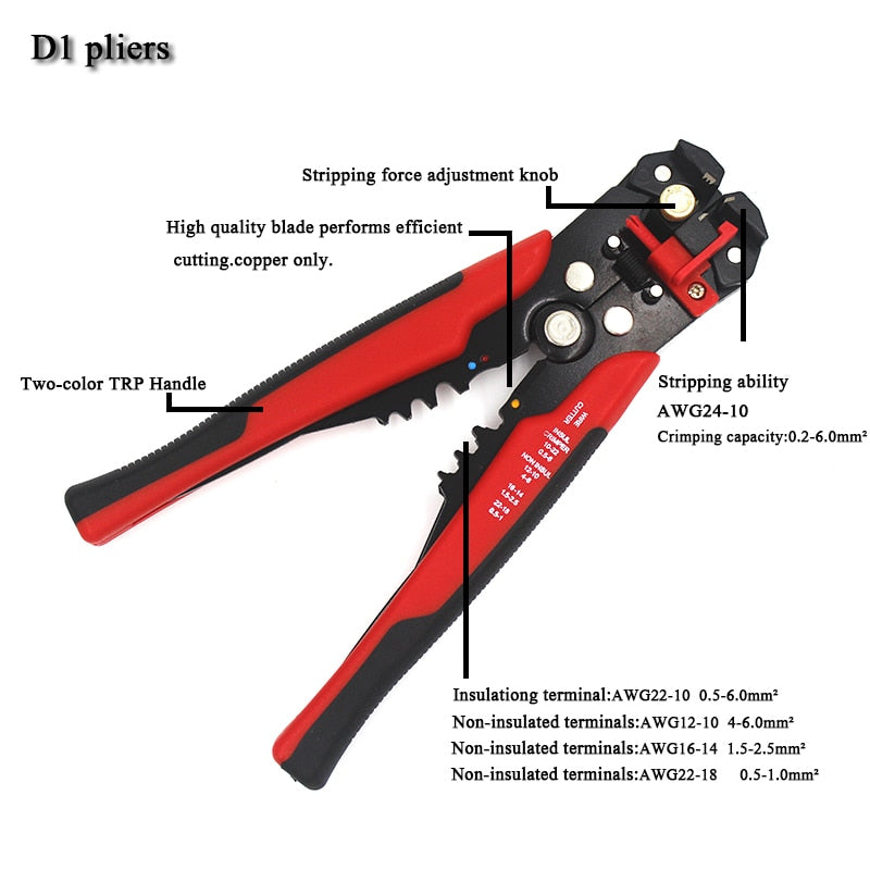 Multifunctional Automatic Cable Cutter Plier - Image 1
