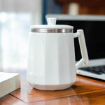 Stainless Steel Self Mixing Coffee Mug - MaviGadget