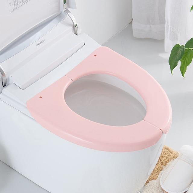 Portable Plastic Toilet Seat Cover - Image 5
