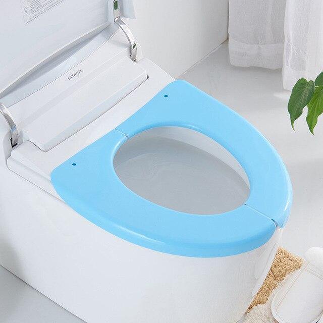 Portable Plastic Toilet Seat Cover - Image 4