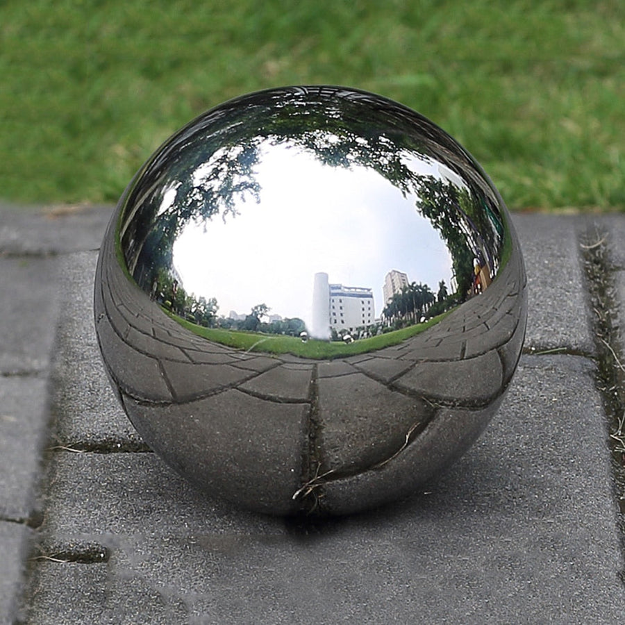 Stainless Steel Mirror Ball Garden Decor - Image 3