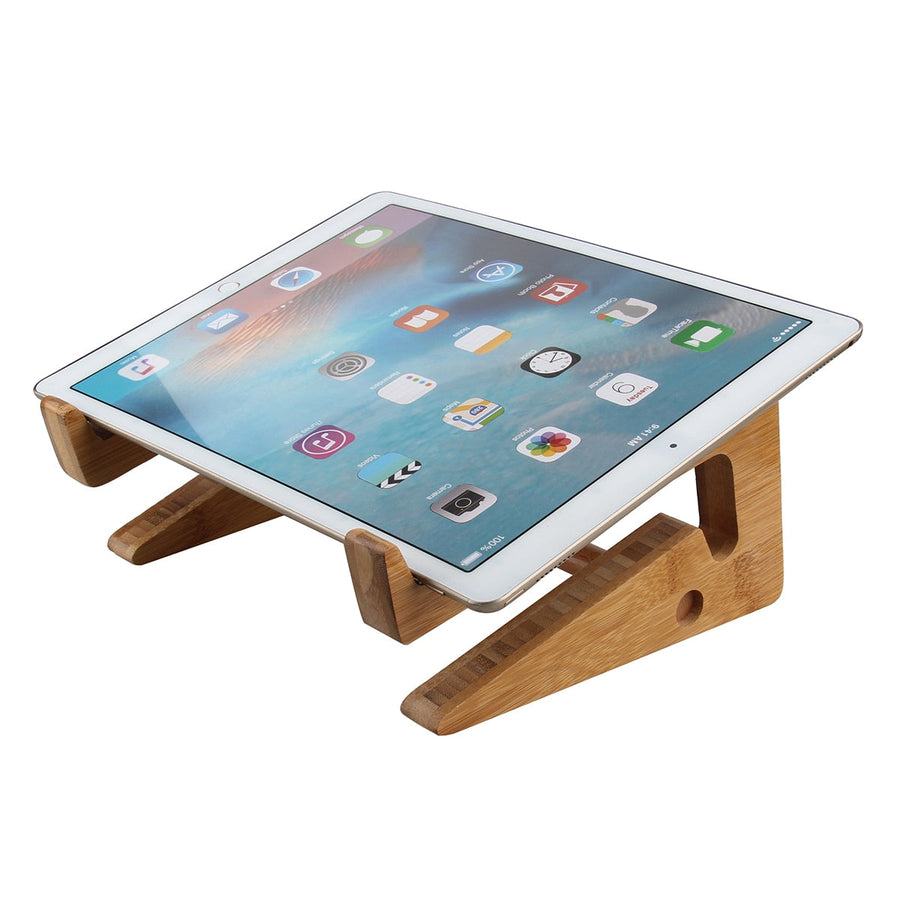 Creative Universal Wooden Detachable Laptop Stand - Image 4