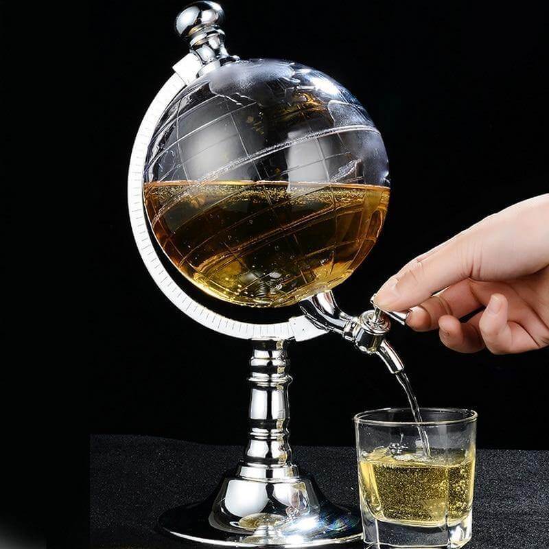 Elegant Globe Vintage Beverage Dispenser - Image 6
