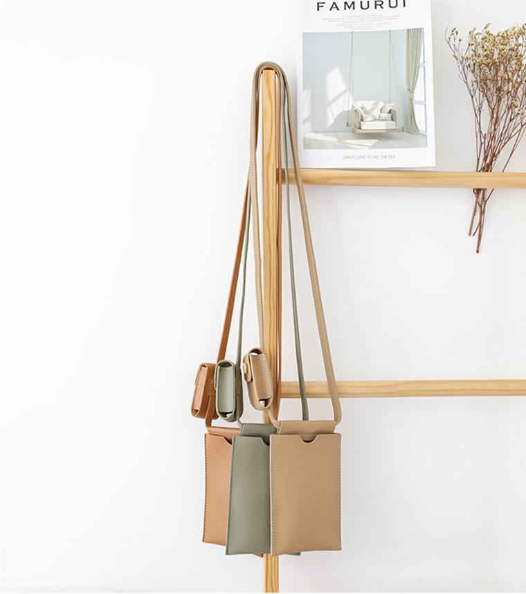 Korean Style Sling Shoulder Phone Case Bag - Image 6
