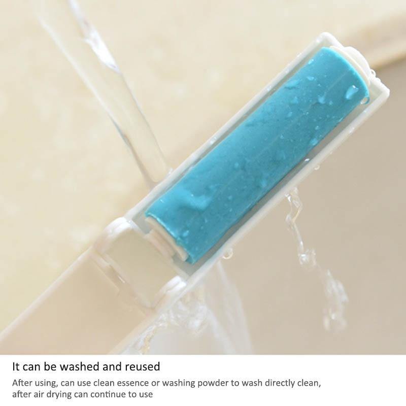 Washable Portable Mini Sticky Lint Remover Roller - Image 4