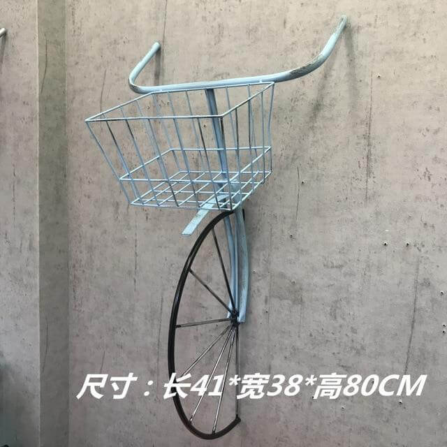 Retro Creative Iron Bicycle Head Wall Decor - Image 5