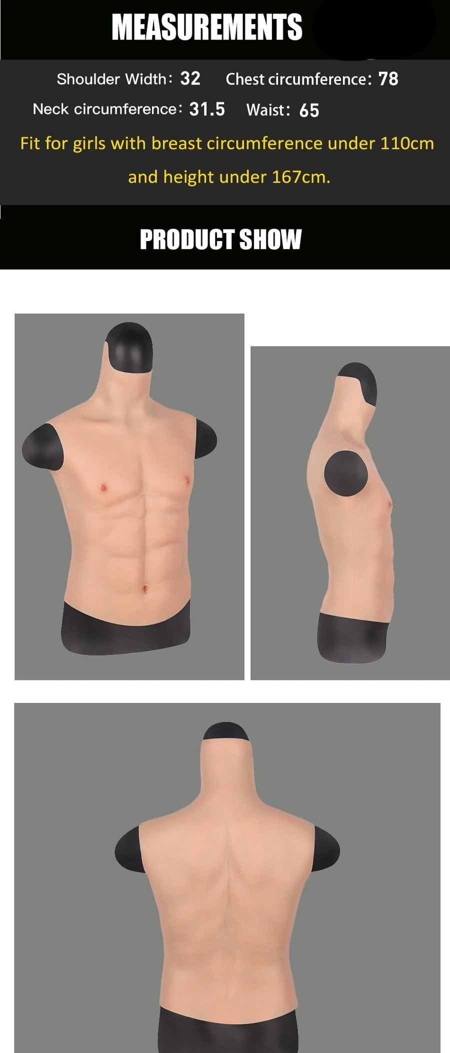 Artificial Man Muscle Upper Body Suit - Image 6