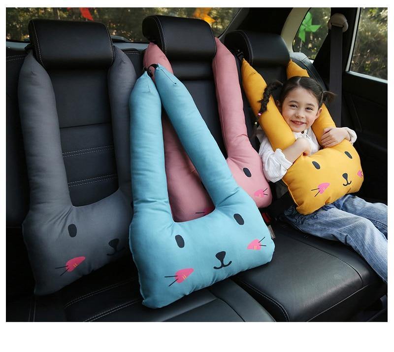 Kids Car Seat Belt Travel Pillow - Image 2