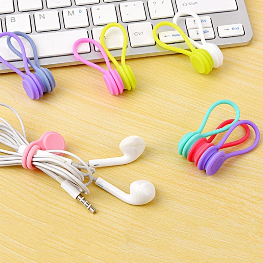 3pcs Magnetic Earphone Cable Organizer